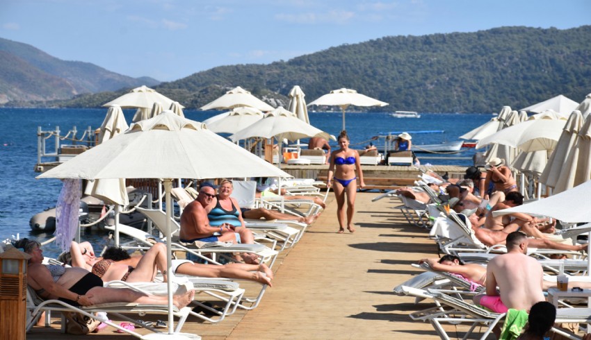 1 Million 23 Tausend der 2,5 Millionen Touristen, die nach Muğla kommen, sind Briten.