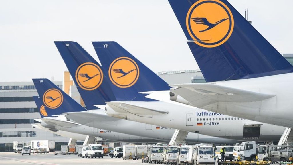 Bei Lufthansa begann der Streik, 100.000 Passagiere waren betroffen