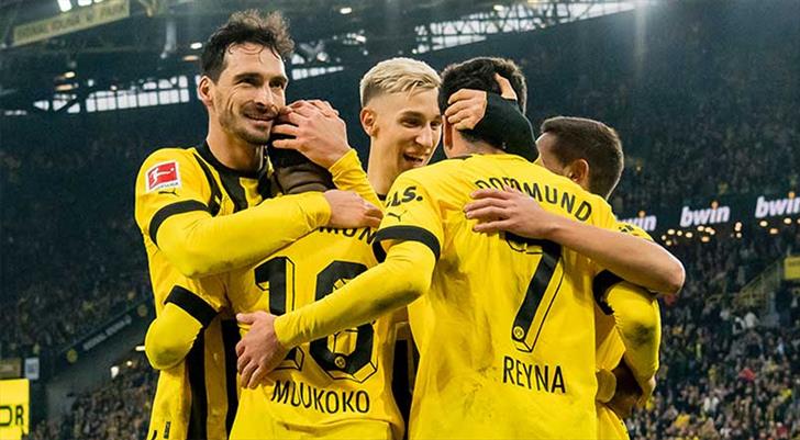 Dortmund hat den Job in der ersten Halbzeit erledigt