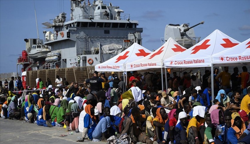 „Einwanderer“-Besuch des Präsidenten der EU-Kommission auf der Insel Lampedusa
