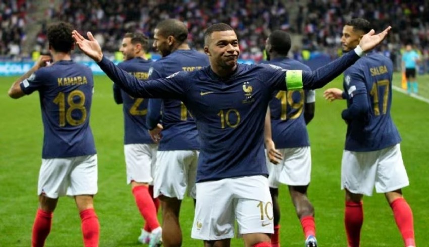Frankreich brach mit einem 14:0-Sieg einen Rekord