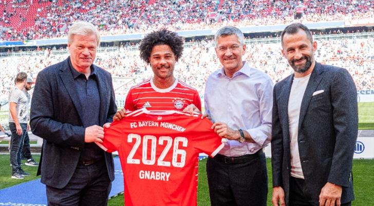 Neuer Vertrag vom FC Bayern München zu Gnabry
