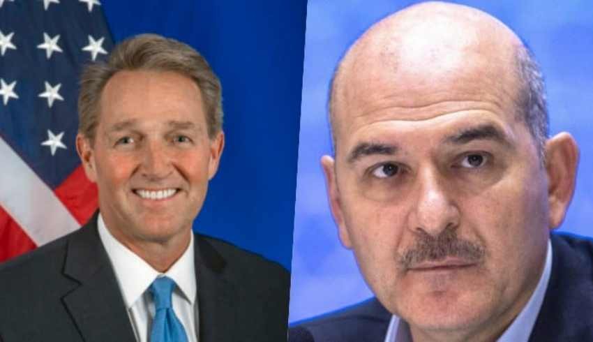 Soylu an US-Botschafter Flake: Nehmen Sie Ihre schmutzigen Hände von Türkiye