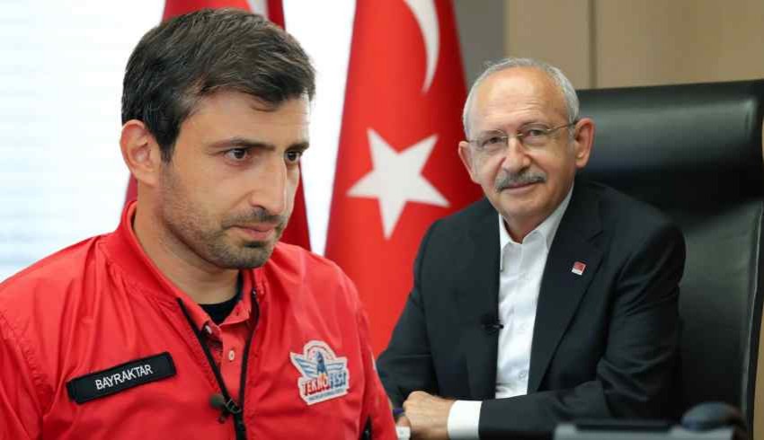Wo traf Kemal Kılıçdaroğlu auf Selçuk Bayraktar?