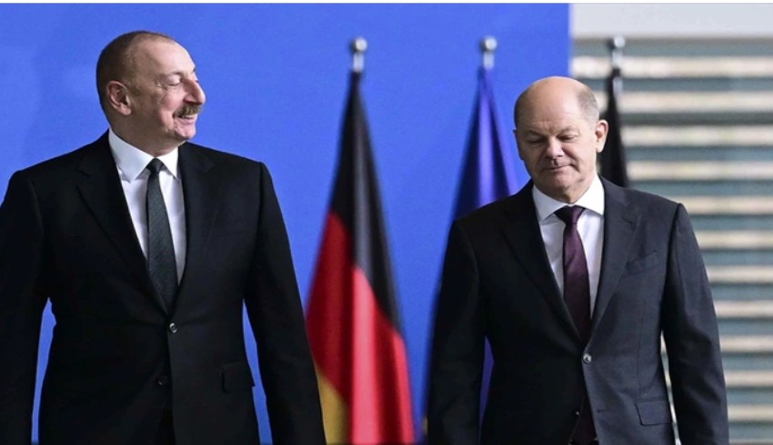 Bundeskanzler Scholz traf sich mit Aliyev und Paschinyan